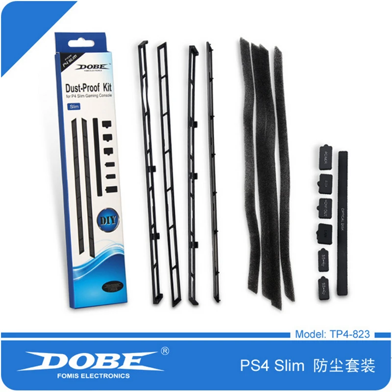 

Для SONY PlayStation 4 Slim PS4 тонкий игровой консоли PS4 тонкий DIY пыли предотвратить чехол фиксаторы уход за кожей лица маска пакет пыле комплект