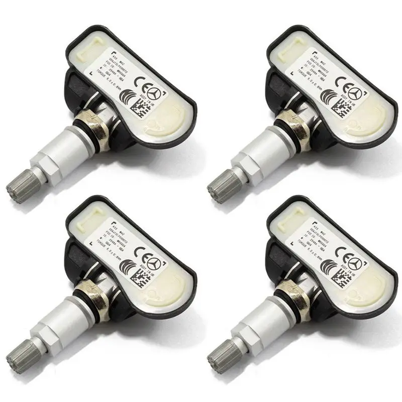 Датчик давления в шинах 4x TPMS для Mercedes Benz 0009050030 433 МГц|Датчик шинах| |