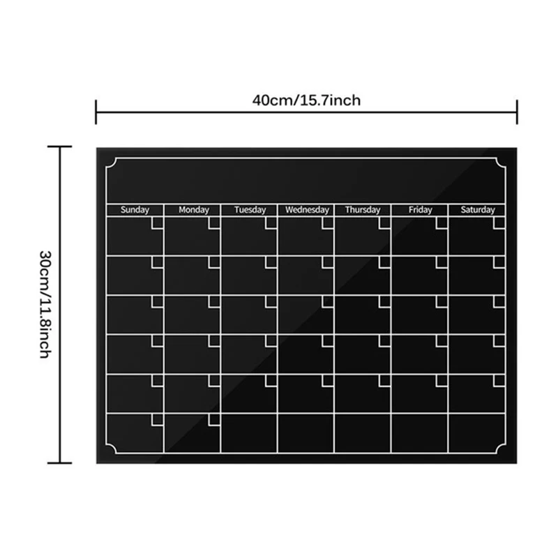 Magnetic Dry Erase Calendar for Fridge Large Monthly Desk Pad Planner Refrigerator 2020-2021 Whiteboard | Дом и сад