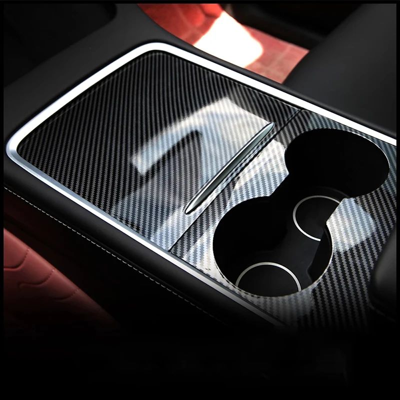 

Аксессуары для Tesla Model 3, пластиковый патч из углеродного волокна 2021