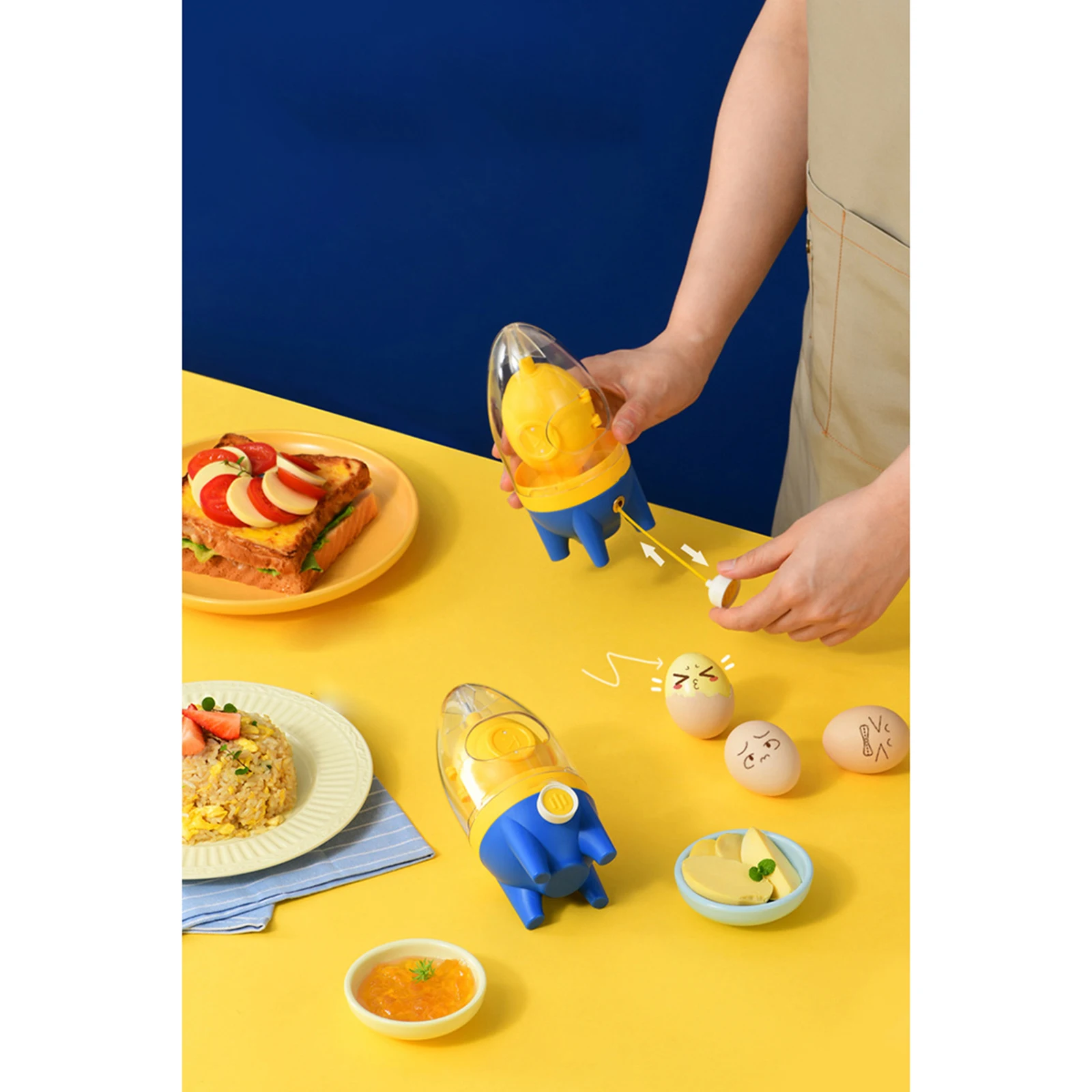 Хит продаж кухонный шейкер для яиц с силиконовой прокладкой гигиеническое