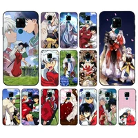 fhnblj japanese manga inuyasha sesshoumaru phone case for huawei mate 20 10 9 40 30 lite pro x nova 2 3i 7se