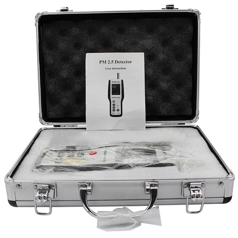 

HT9600 PM2.5 Detector Air Quality Monitor Particle Counter Dust Sampling Meter Gas Analyzer