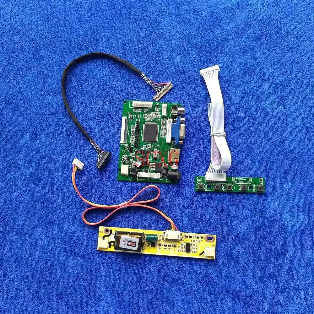 

Fit G104SN02/G121SN01/LTA104S1 HDMI-compatible 2AV VGA 800*600 DIY Kit2CCFL LVDS 20 Pin LCD Monitor Controller Driver Board
