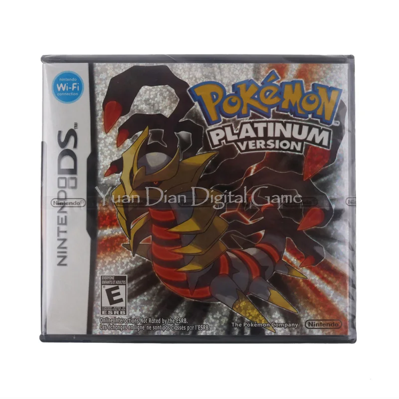 

Картридж для видеоигр Nintendo DS 2DS 3DS версия Platinum US