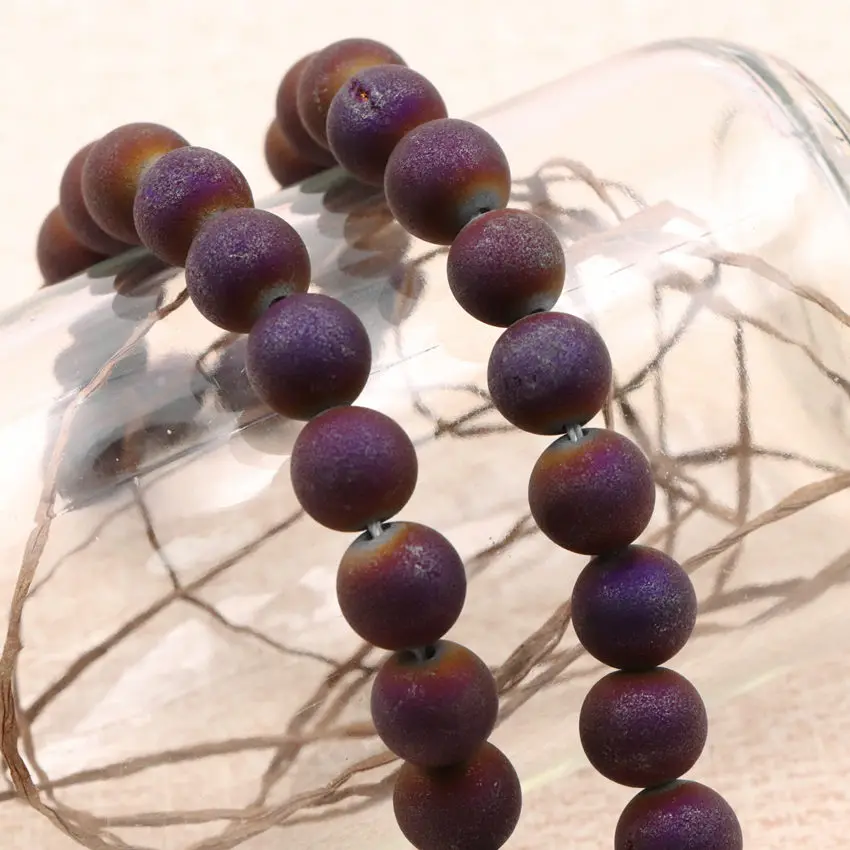 Подвески из натурального камня Агаты Жеода DIY ожерелье браслет Изготовление