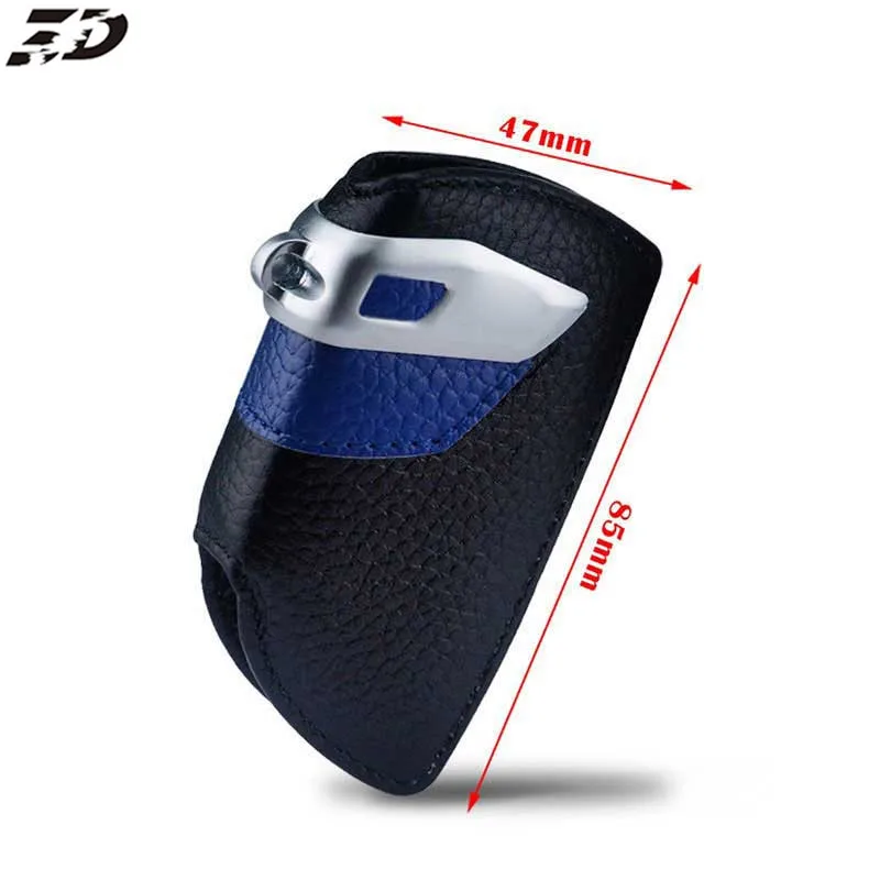 Чехол для ключей кожаный BMW G30 F30 F48 F20 F15 F16 1 2 3 4 5 6 7 Series X1 X3 X4 X5 X6 Z4|Футляр