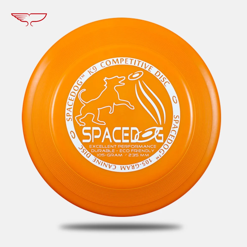 Orange YIKUN диски SpaceDog K9 Стандартный собачий диск Профессиональный летающий диск для собак Наружная игрушка - Цвет: Orange