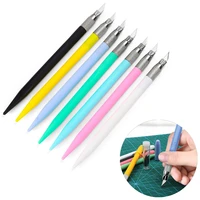 non slip metal carving utility knife craft paper cutter pen stationery cutting diy beads engrave jewelry making supplies tools