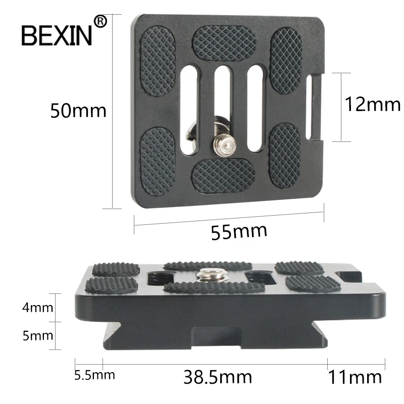 БЫСТРОРАЗЪЕМНАЯ пластина для крепления камеры Dslr Штатив Адаптер Пластина Arca Swiss