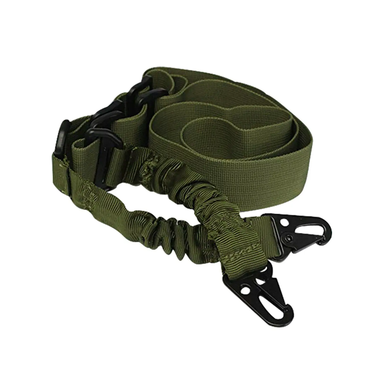 

Tactical 2 Point/One Single Point Sling Bungee Rifle For Gun Strap Quick Buckle