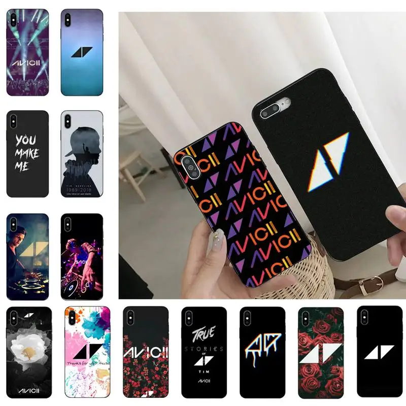 

Avicii DJ Tim Bergling Phone Case For iPhone 11 8 7 6 6S Plus 7 plus 8 plus X XS MAX 5 5S XR 12 11 Pro max se 2020 Funda Cover