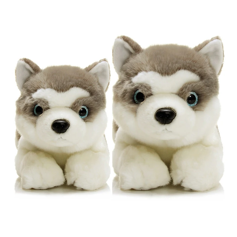 AURORA Simulation Puppy Dog Plush Toys Kid Model Dolls Husky Alaskan Malamute Sheepdog Chihuahua Stuffed Soft Children Gift | Игрушки и