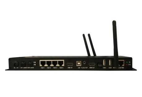 Linsn L6 AD Synchronous Player  Supports up to 2.6million pixels Supports WIFI, 4G, GPS and Ethernet transfer