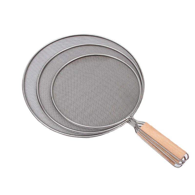 3 шт. смазка для масла Splatter Sn нержавеющая сталь защита сковороды инструменты 21