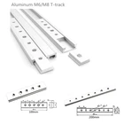 Алюминиевая Т-образная направляющая с Т-образным пазом М6М8, скользящая насадка с Т-образным пазом для Т-образных насадок типа 3045, крепежный винт, крепежный инструмент для деревообработки