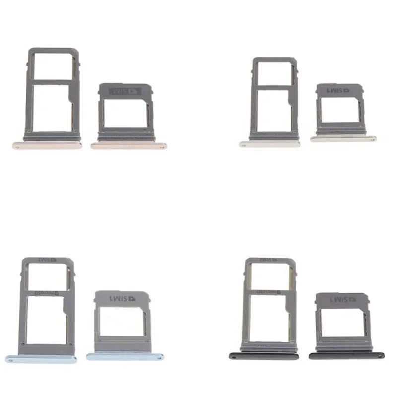 

For Samsung Galaxy A5 (2017) A520 A7 A720 Single Sim & Dual Sim SIM Card Tray Sim Slot SD Card Holder Adapter Spare Parts