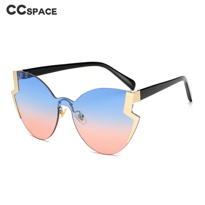 47946 солнцезащитные очки без оправы с бабочками в форме молнии для мужчин и женщин