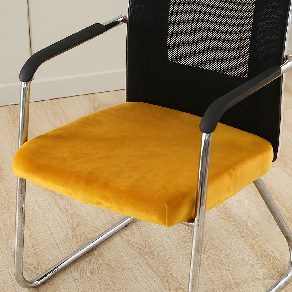 Бархатный супер мягкий чехол для стула из настоящей серебристой лисы Роскошные