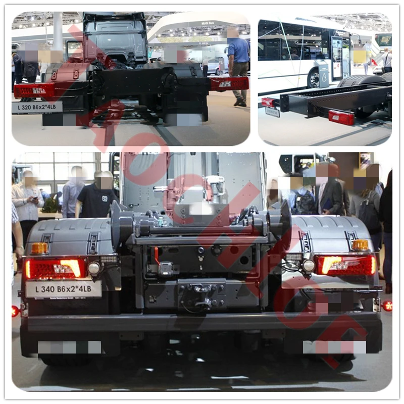 2 шт. 24 В светодиодный задний фонарь комбинированный для Scania G400 G450 тяжелый