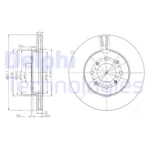 

DELPHI BG4148C DISK 04 JAZZ-CITY ON 1.2-1.4 "COATED"