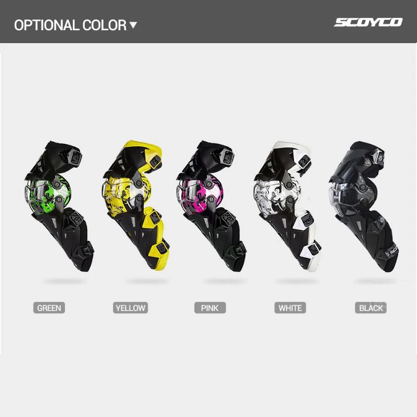 Наколенники для мотоцикла SCOYCO защитные наколенники мотогонок внедорожные