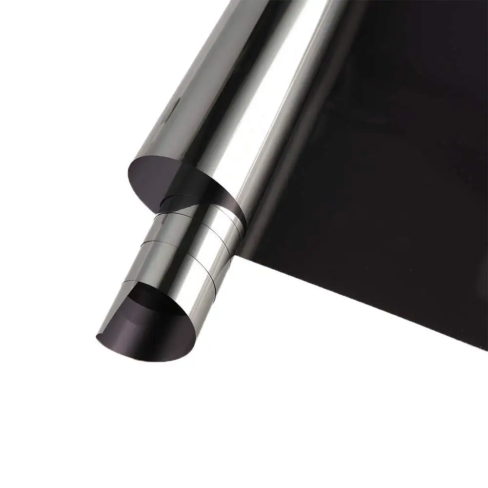 

One Way Mirror Window Film Self Adhesive Heat Insulation Glass Tint Reflective Solar Decor Sticker 40/50/60/70/80/90*400 Cm