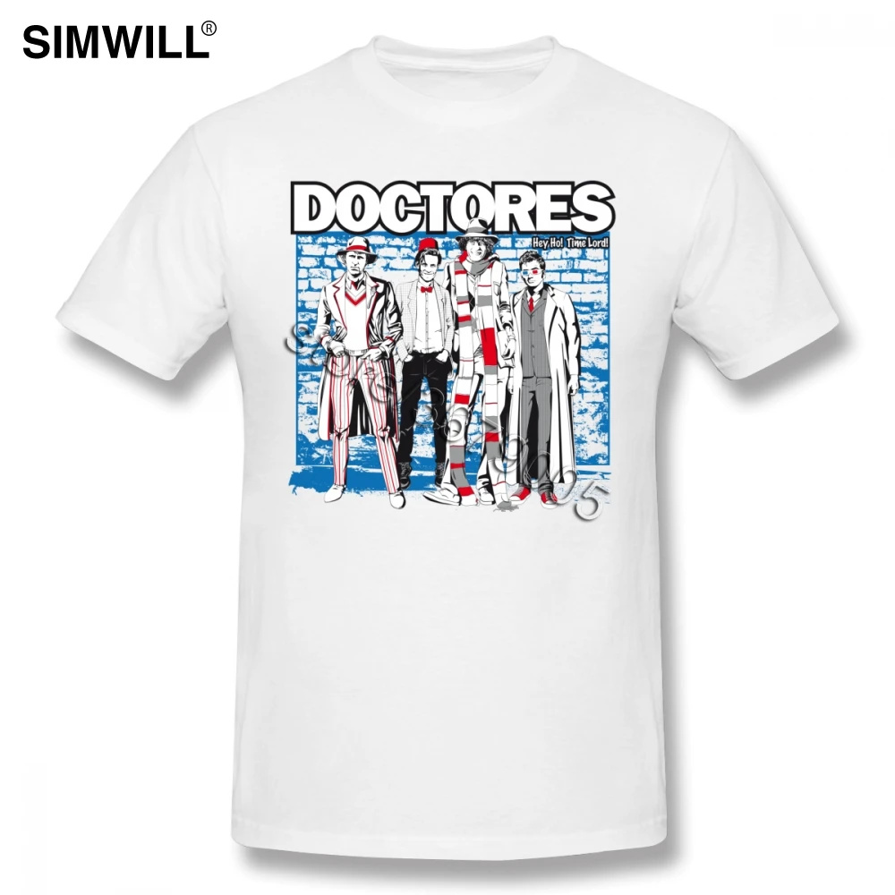 Модная фирменная футболка с коротким рукавом Доктор Кто Homme цветные рубашки