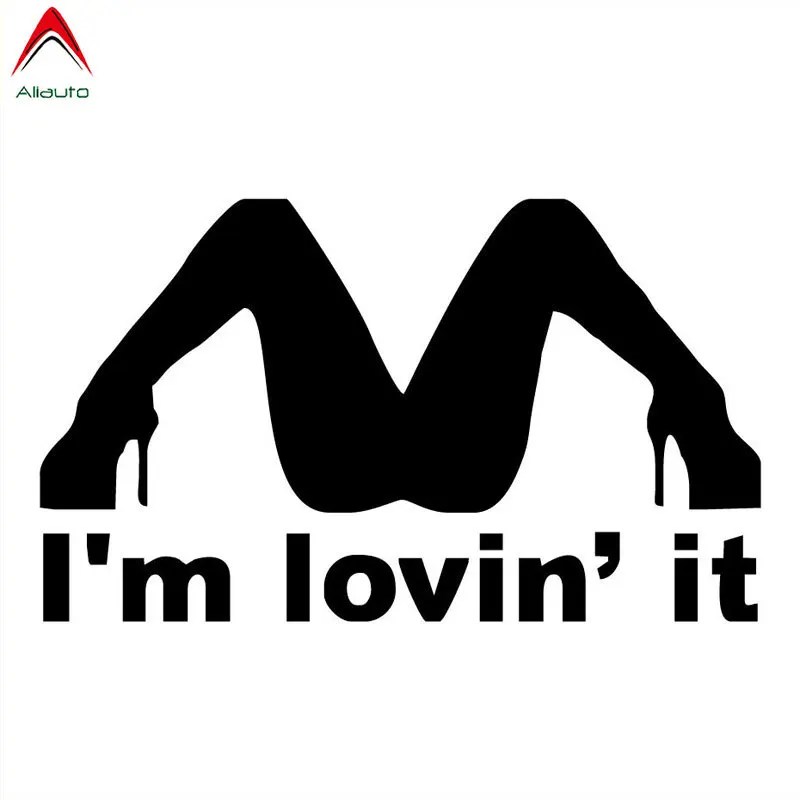 

Funny Car Sticker I'm Lovin It Spread Legs - Hot Girl Stripper Car Stylings Waterproof Sunscreen Decals Vinyl,22CM*13CM