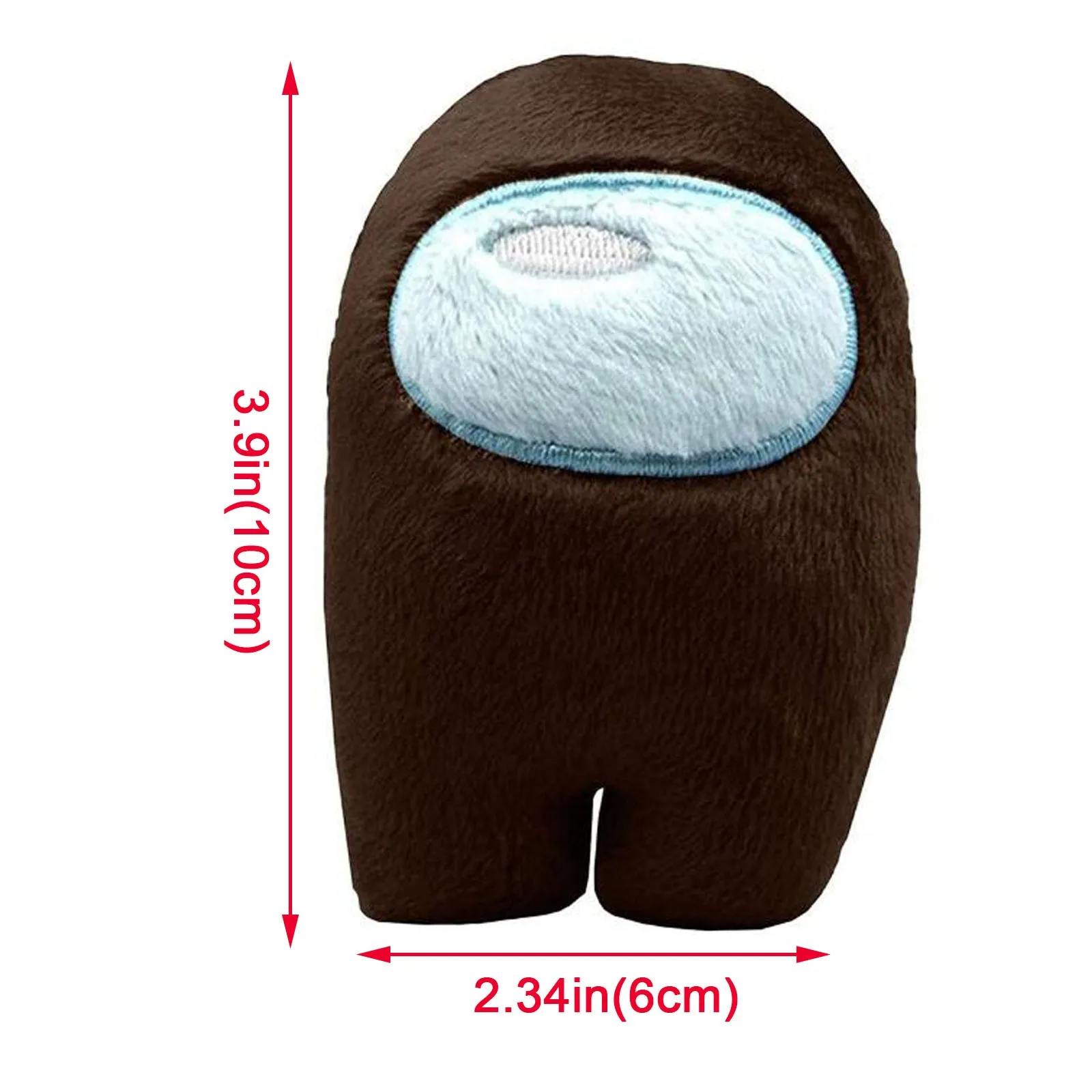

10cm Soft Plush Among Us Game Toy Plushs Among Us Plush Colorful Crewmate Plush Toy Doll Pendant Among UsGift Kawaii Valentine'S