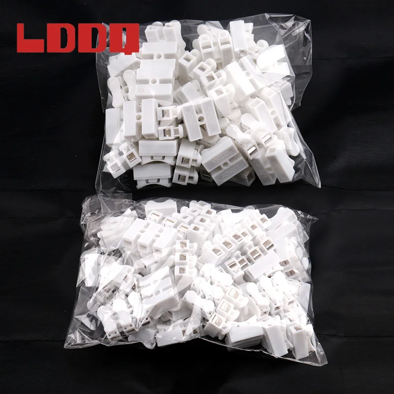 LDDQ 10/30/50 шт./заказ 2 pins 3pins электрические кабельные соединители CH2 CH3 быстрый