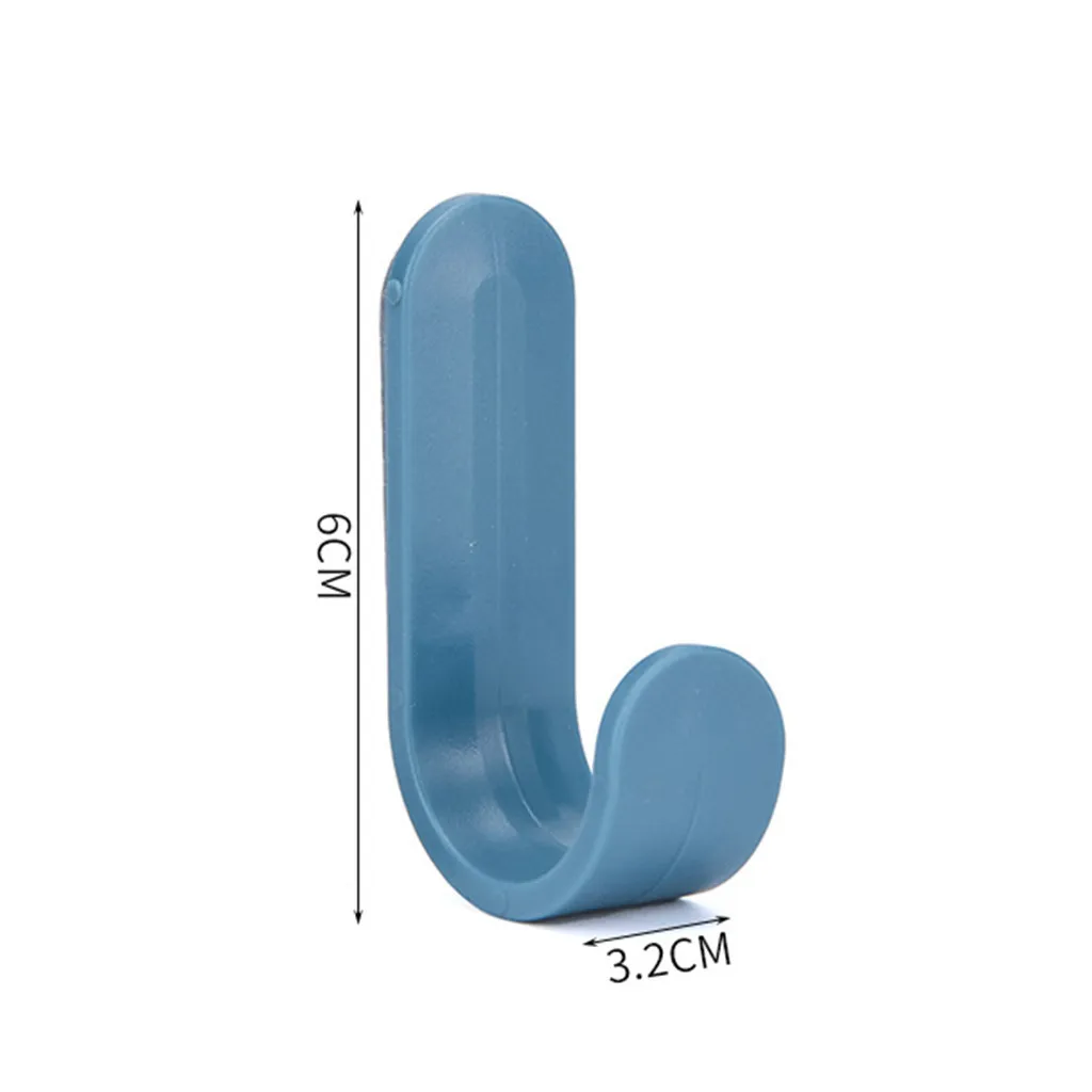 4 шт. прочная неисправная вешалка для полотенец без следов|Крючки и направляющие|