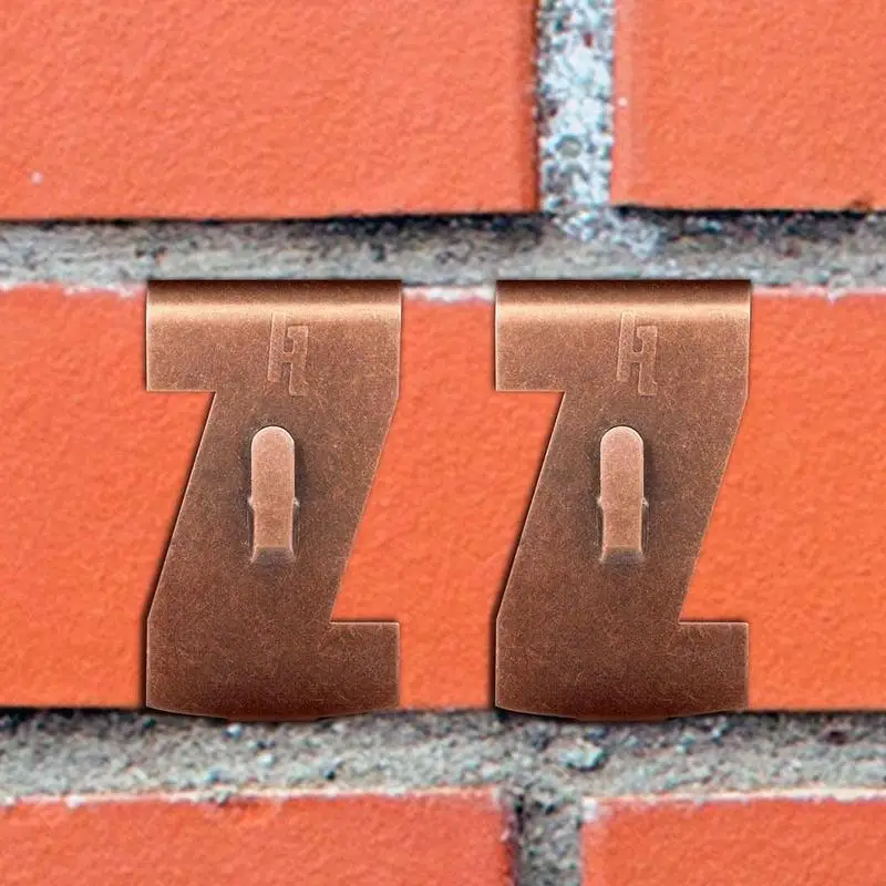 

Hanging Heavy Duty Brick Clips Tempered Spring Steel Wreath Hooks Brick Accessories Hang Hooks Outdoors C3C9