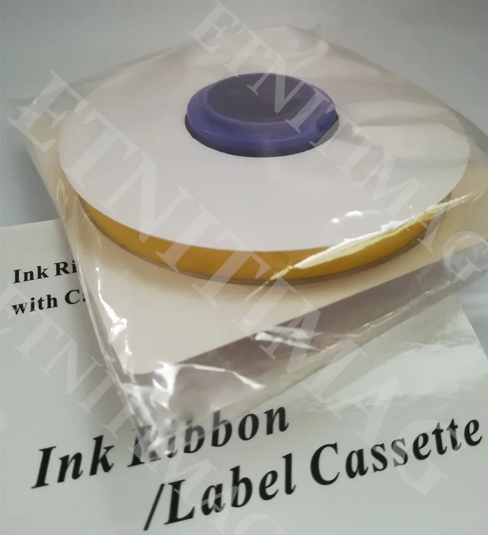 Бесплатная доставка лента для электронной надписи этикеток цвет желтый 9 мм x 30 м