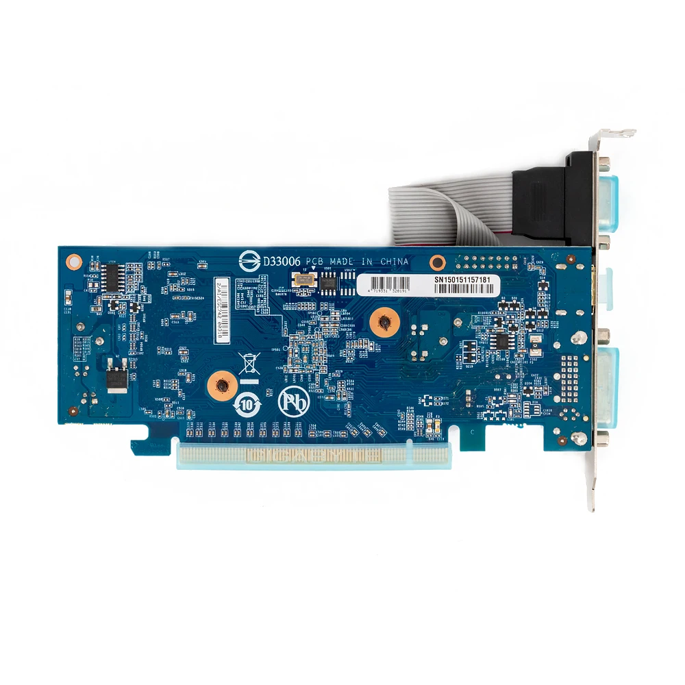 Gigabyte GV N210D3 1GI видеокарты 64 бит G 210 1G GDDR3 HDMI DVI VGA для Nvidia Geforce G210 оригинальная б/у