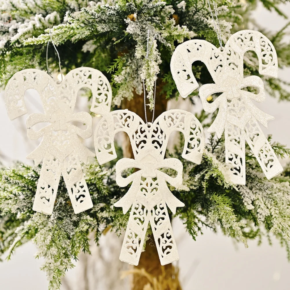 Christmas Snowflake Flakes Decorative Tree White Hanging Ornaments Party Home Decoration | Дом и сад