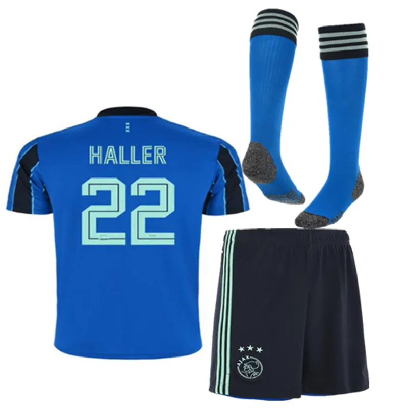 

kids kit Top Quality new 21 22 AjaxES shirt MARTINEZ IDRISSI BLIND NOURI CRUYFFALVAREZ child shirt Away new 2022 AjaxES shirt