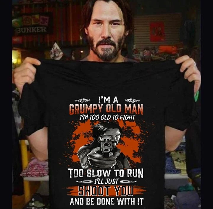 Too old to fight t shirt Clearance