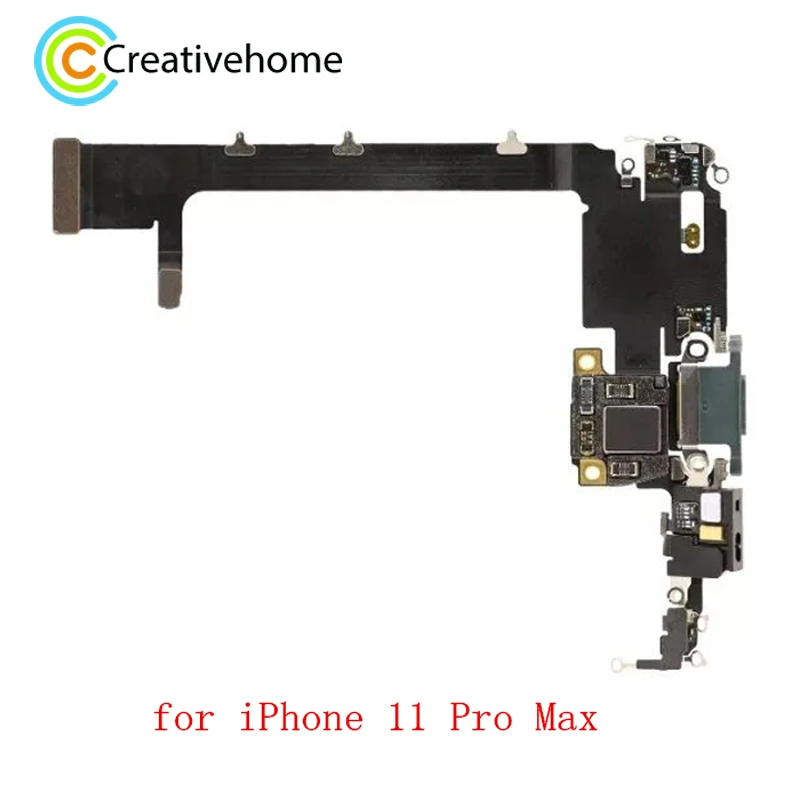Запасные части зарядный порт гибкий кабель для iPhone X XS MAX XR 11 Pro Max | Мобильные