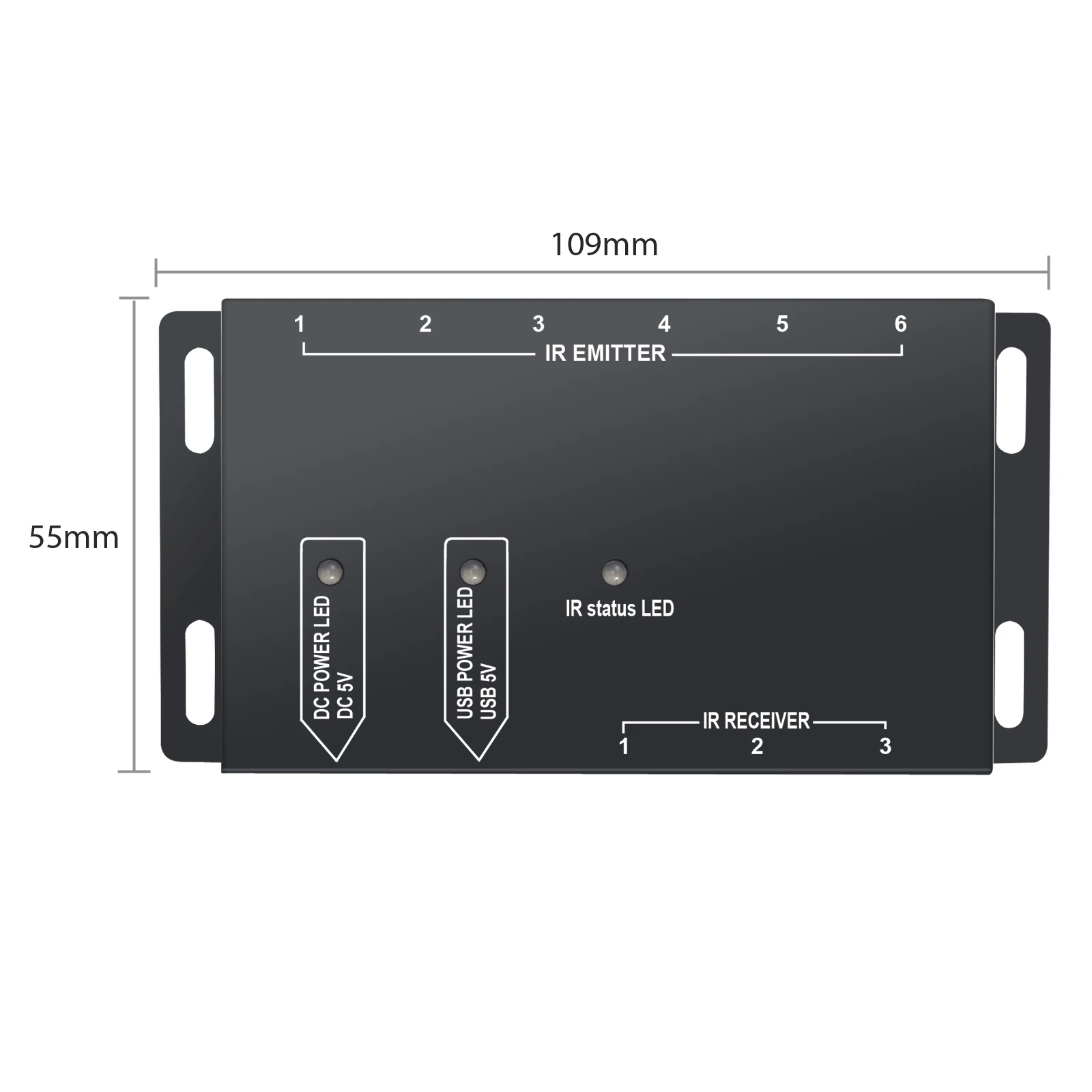 LiNKFOR скрытый ИК ретранслятор комплект системы инфракрасное дистанционное