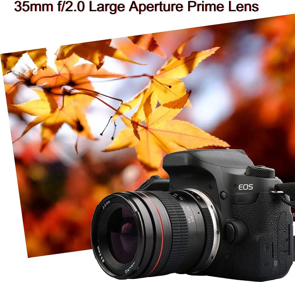 Объектив JINTU 35 мм F/2 0 для Nikon FX DX F D5 D4 D850 D750 D500 D7500 D5600 D5500 D3500 D90 D80 D3400 | Электроника
