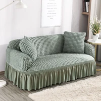 stretch sofa slipcover elastic sofa covers for living room funda seersucker sofa chair couch cover home decor 1234 seater