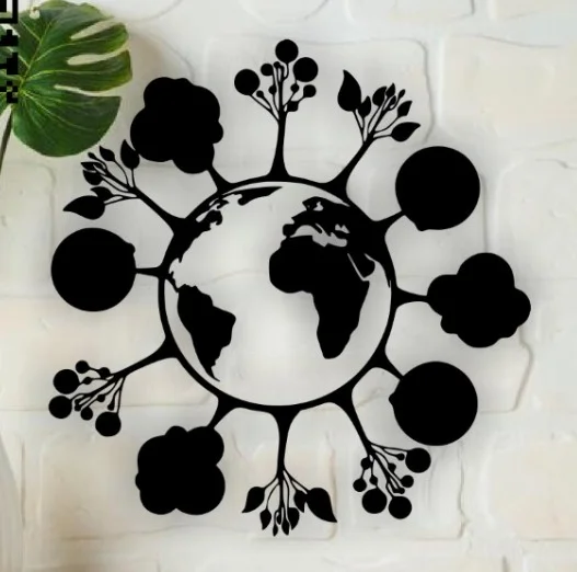 

Металлическая пресс-форма в виде земли для рукоделия для скрапбукинга декоративных поделок