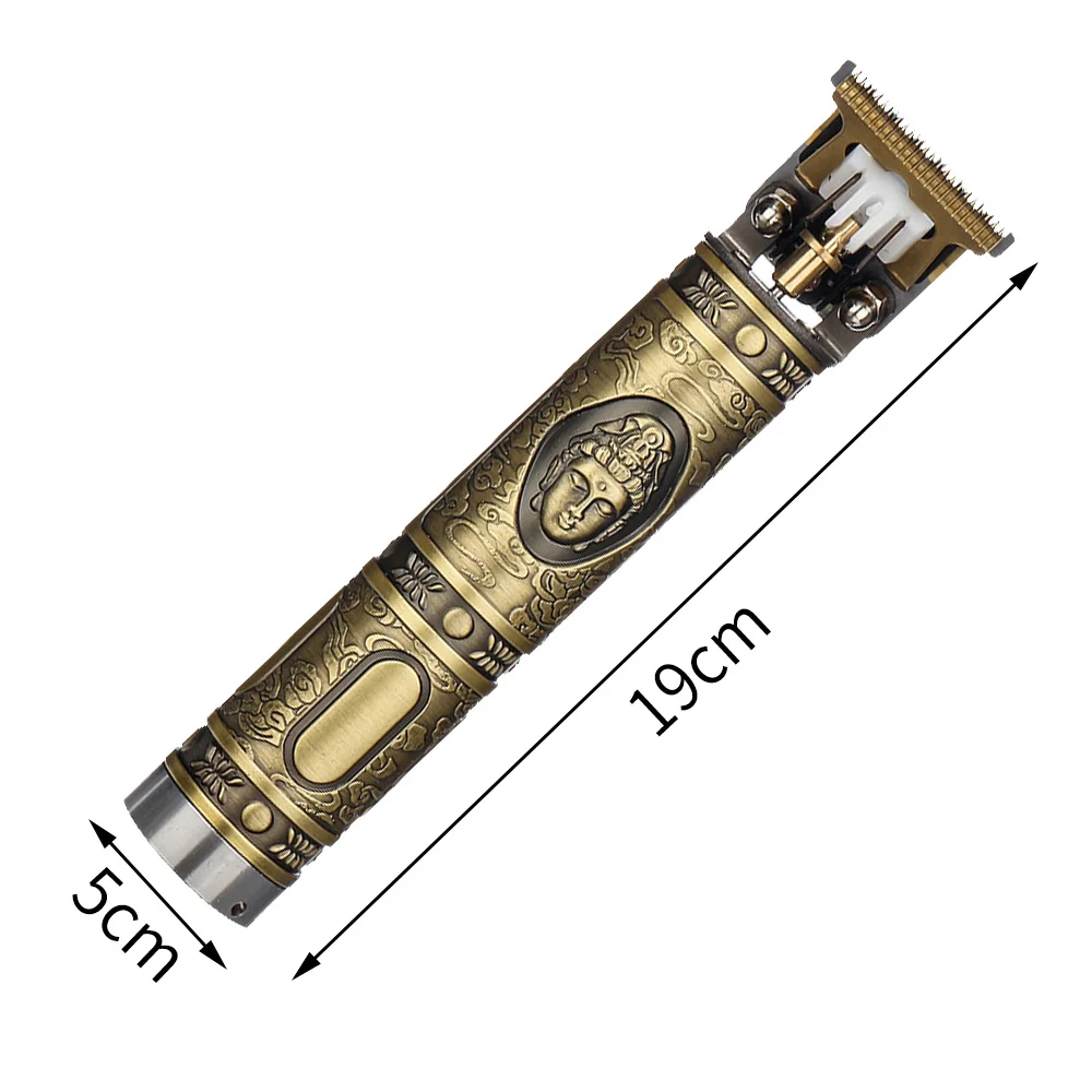 

USB Electric Rechargeable Baldheaded hair trimmer Hair Clipper Cordless Shaver Trimmer 0mm Men Barber Hair Cutting Machine