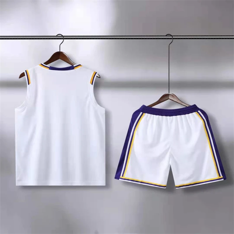 

Workout All Basketball Team Jersey Custom Logo Name Uniform College Basketball Game Vest And Shorts Sports Shirt Diy Pattern