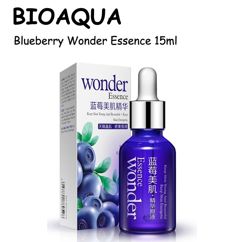Голубика BIOAQUA жидкая Гиалуроновая кислота антивозрастной коллаген от морщин