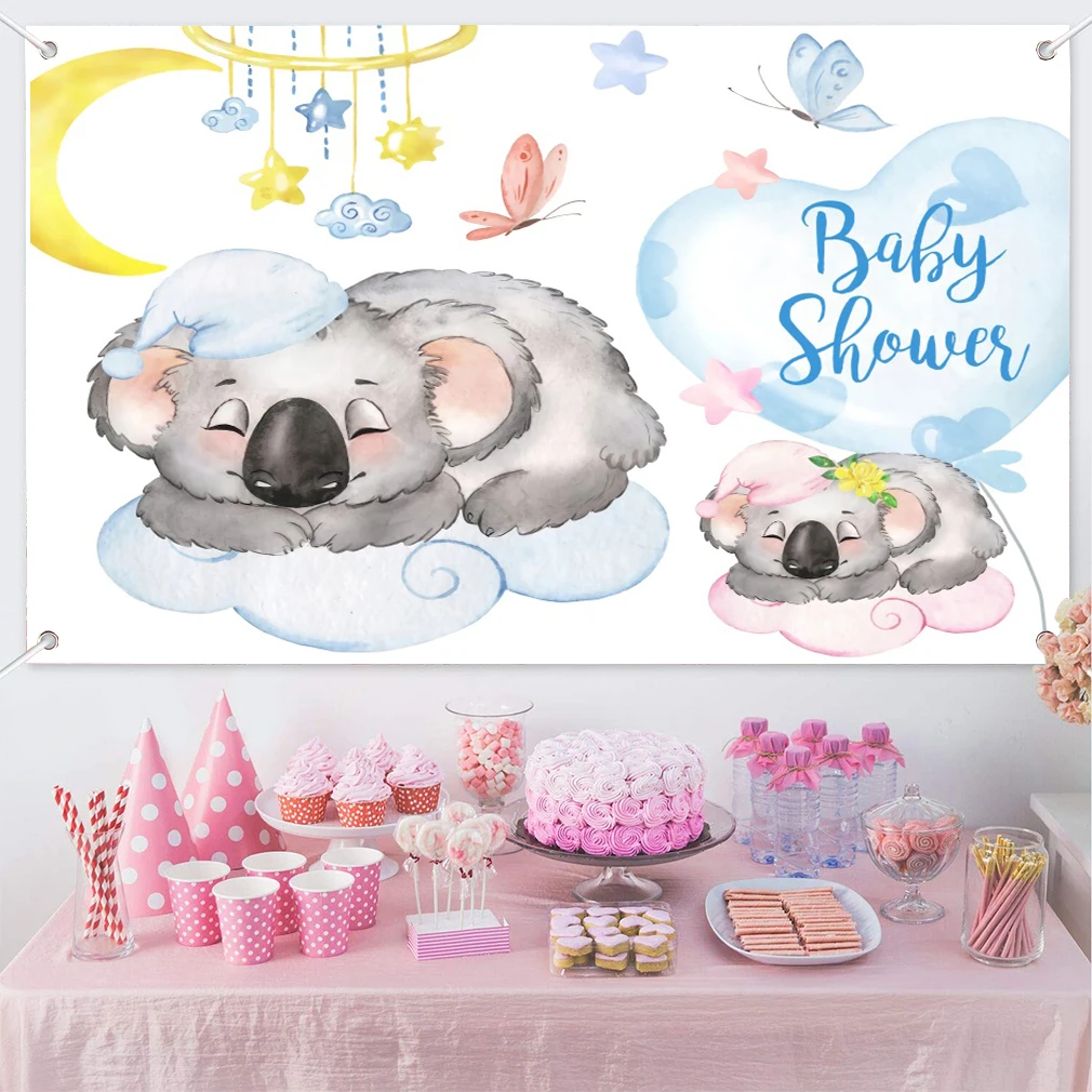 

Baby show sleep sleeping bear theme baby baptism decoration supplies children's photography supplies