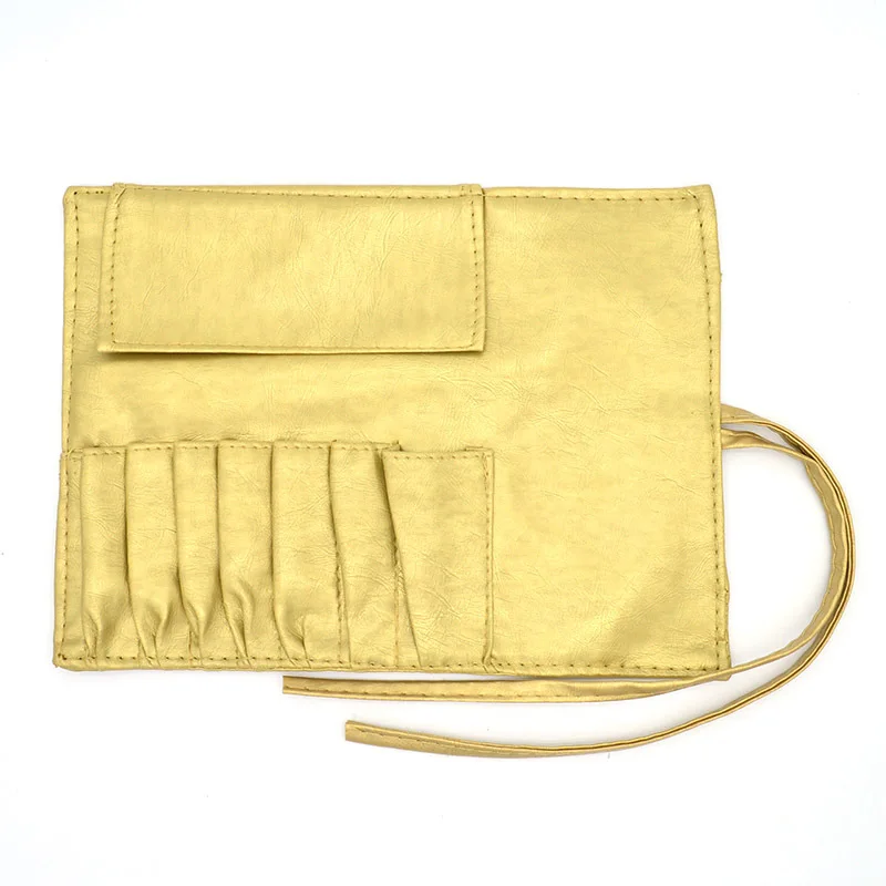 7 карманов профессиональные сумки для макияжных кистей держатель женщин