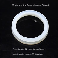 20pcs 47mm or 58mm 45mm 37mm 25mm silicone silica gel sealing o ring for solar water heater vacuum tube