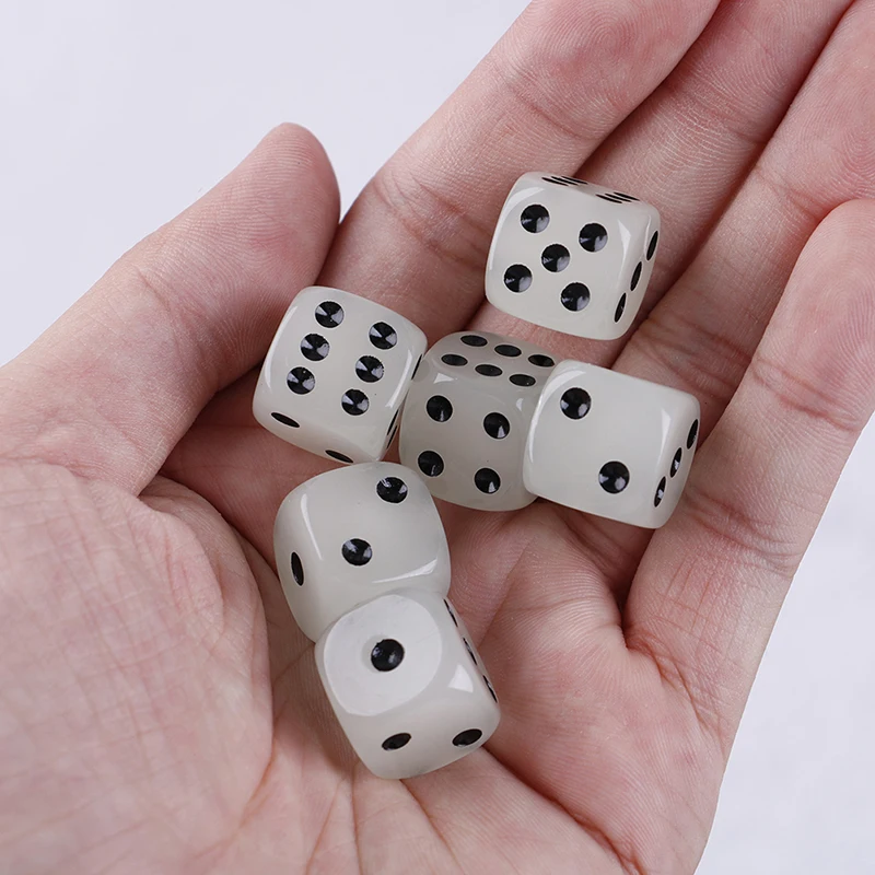 

6 шт., светящиеся настольные игры, 16 мм